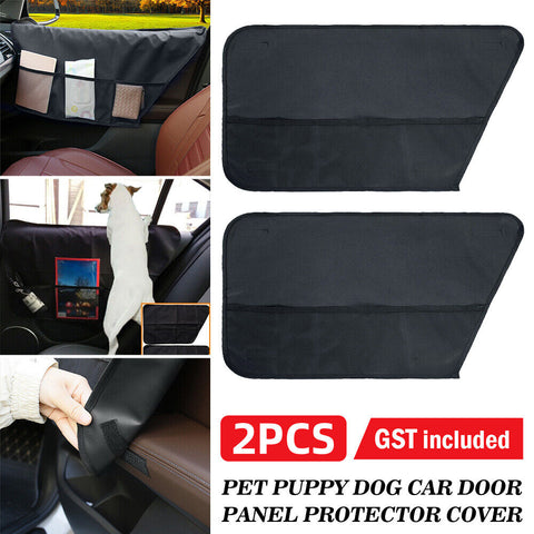 2Pcs Pet Universal Fit Puppy Dog Car Door Panel Protector Cover Scratch Guard