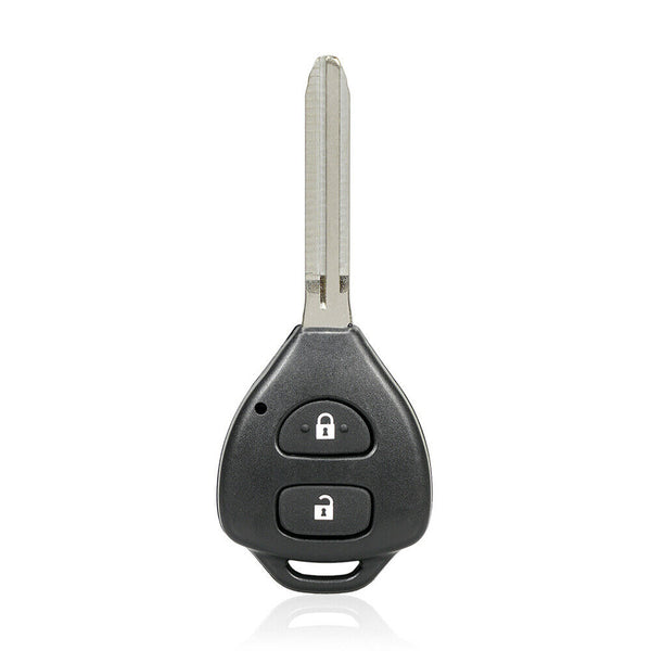 2 Button Key Remote Case Shell For Toyota Rav4 Corolla Camry Prado Hilux