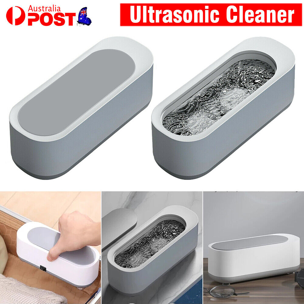 Ultrasonic Cleaner Stainless Steel Sonic Wave Tank Jewelry Watch Clean Tools