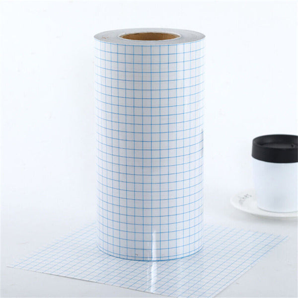 Vinyl Transfer Paper Tape Roll Cricut Adhesive Clear Alignment Grid 30x500cm  AU