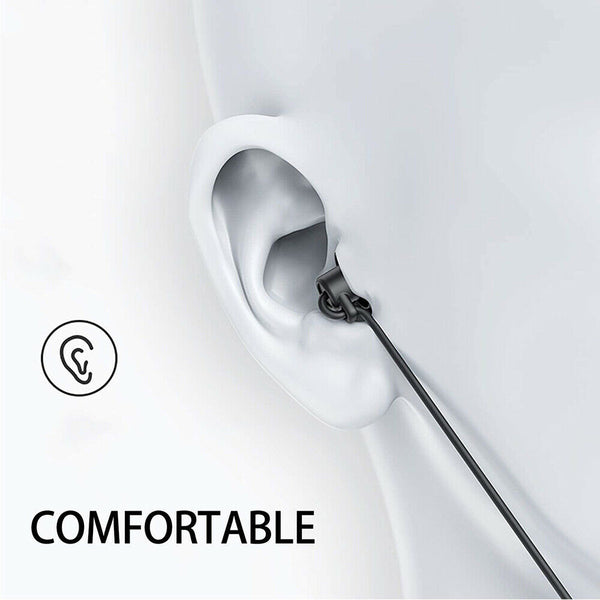 2PCS In Ear Sleep Earphone Anti-Noise Ultra Soft Headphone Earbuds Headsets