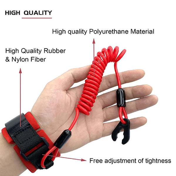 Boat Start Stop Kill Safety Lanyard for Yamaha Waverunner Emergency Stop