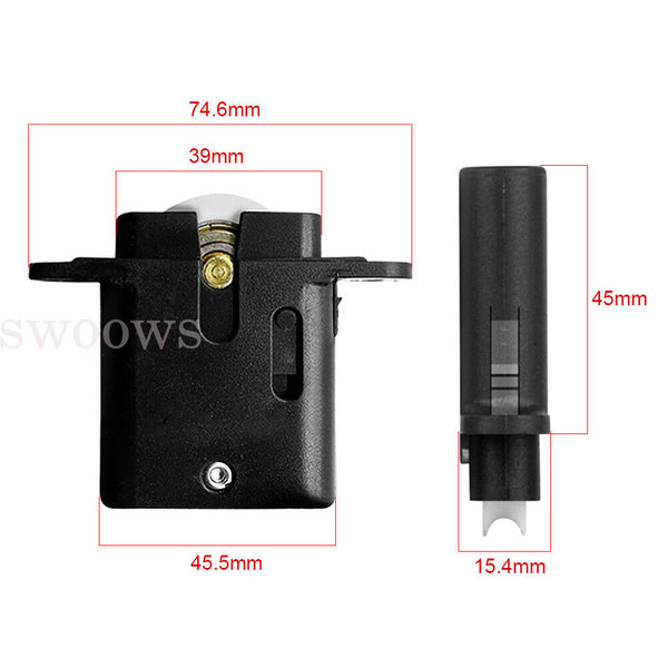 4pcs x Sliding Security Screen Sliding Door Rollers Wheels Replacement DIY Parts