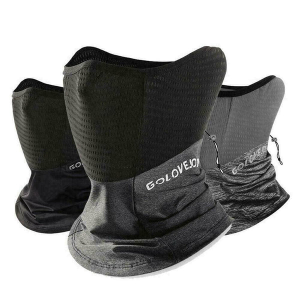 Summer Cycling Face Cover Mask Ice Silk Anti UV Scarf Headband Bandana