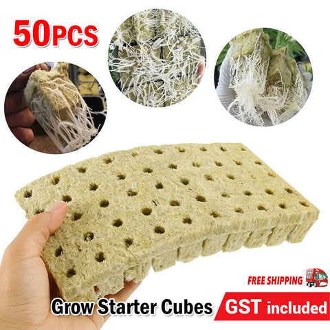 UP200PC Grow Starter Cubes Plug Hydroponic Grow Media Cloning Planter 25x25x40mm