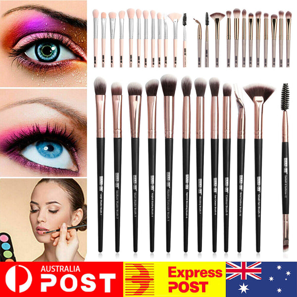 WOMEN Professional Makeup Brush Kit Set 12Pcs Cosmetic Make Up Beauty Brushes AU