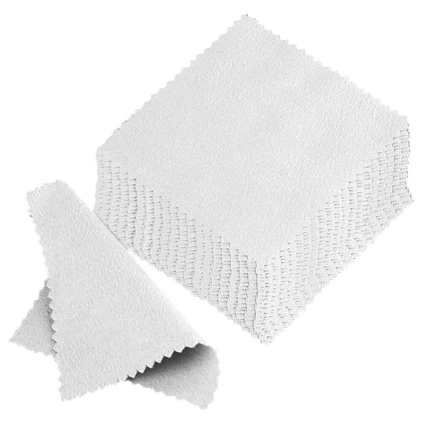 Silver Polishing Cloths Jewellery Cleaning Cloth Clean Polish Coin Ring 8*8cm