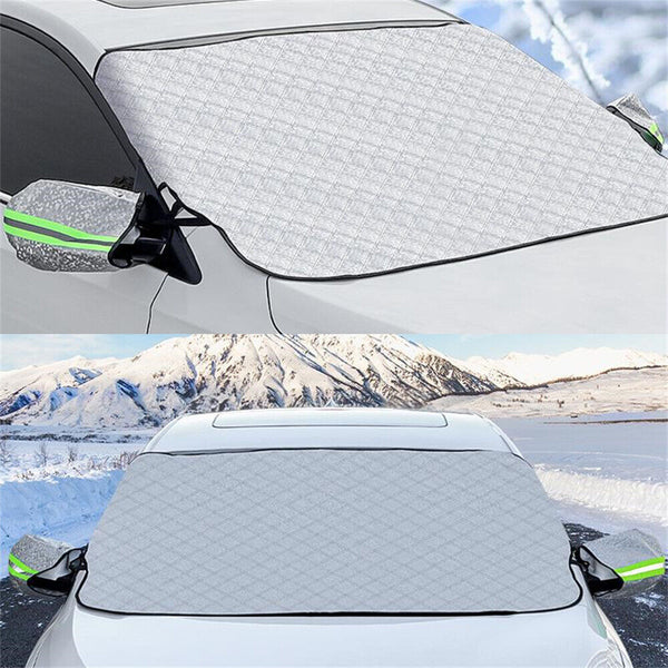 Car Windscreen Cover Ice Frost Shield Snow Protector Sun Shade Winter #T