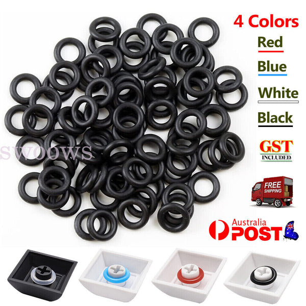 480pcs Keycap Rubber O-Ring Keyboard O Rings Switch Dampeners Cherry MX Key Stem