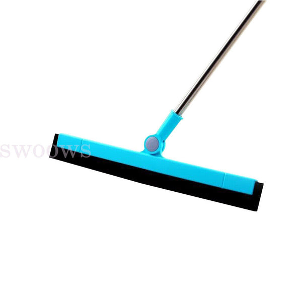 1/2pcs Floor Squeegee Wiper Broom Floor Tile Bathroom/Kitchen Clean Long Handle