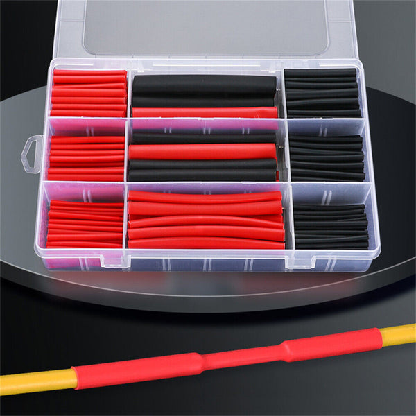 Heat Shrink Tubing Tube Assortment Wire Cable Insulation Sleeving Kit 270 pcs AU