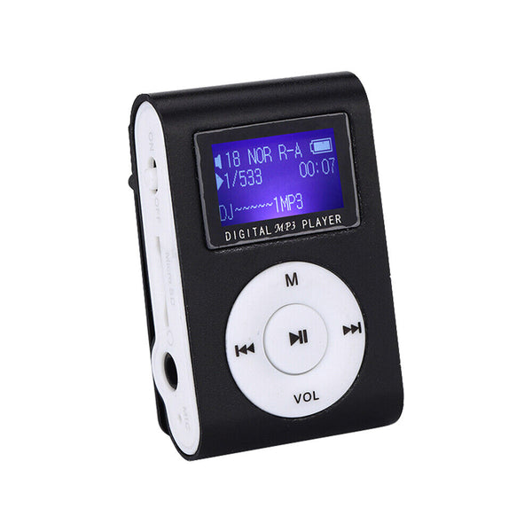 Mini LCD Screen USB MP3 Player Support Micro SD/TF Card Portable Music Player