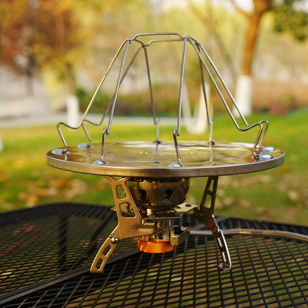 4 Slice Camping Bread Toast Tray Gas Stoves Cooker Outdoor BBQ Toaster Rack AU