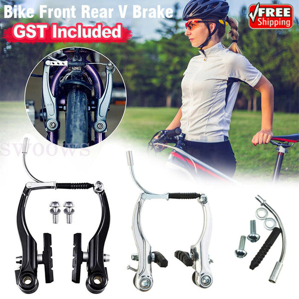 1 Set V Brake Complete Sets Front Rear Lever kit For BMX MTB Bike Bicycle