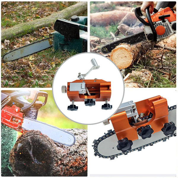 Easy & Portable Chainsaw Sharpener Jigs Sharpening Tool Chain Saws Electric Saws