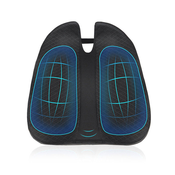 Universal Memory Foam Car Seat Cushion Driving Pain Relief Driver Booster Pad