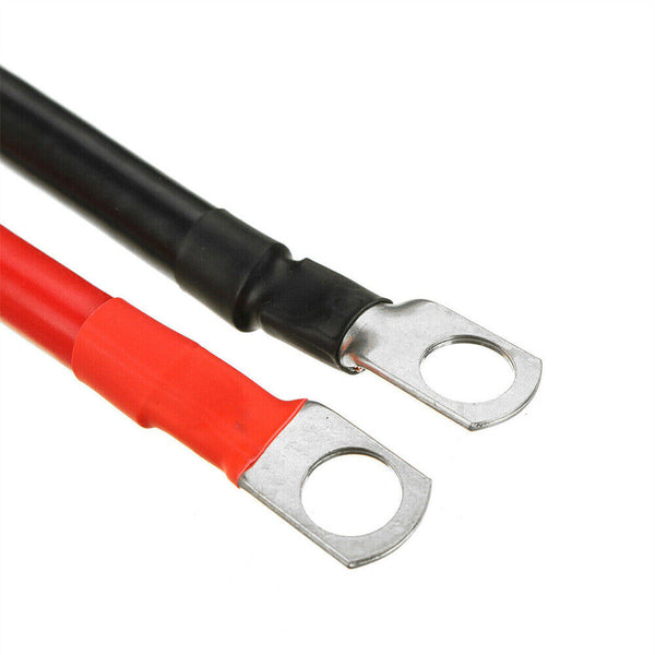 12V 24V 30cm Battery joiner Connector Lead DC Wire 100A Cable & lugs Red & Black