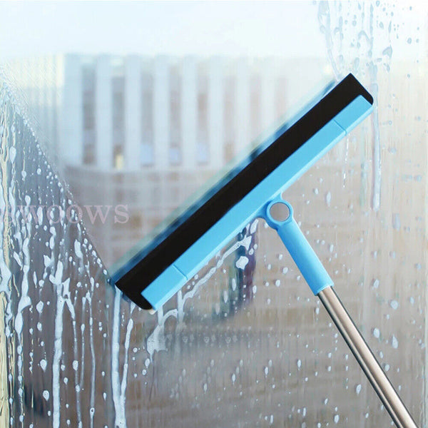 1/2pcs Floor Squeegee Wiper Broom Floor Tile Bathroom/Kitchen Clean Long Handle