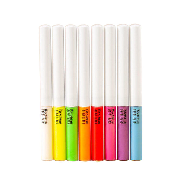 Waterproof Liquid Eyeliner Pen Long Lasting Neon Fluorescent Eye Liner Makeup