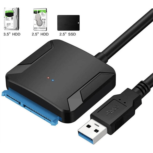 USB 3.0 to 2.5"/3.5" SATA Hard Drive Adapter Cable/UASP to USB3.0 Converter AU