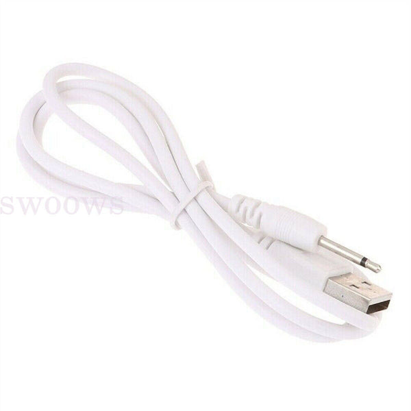 1M Vibrator USB Charging Cable Charger Cord Charge 2.5mm Massage Therapy Devices