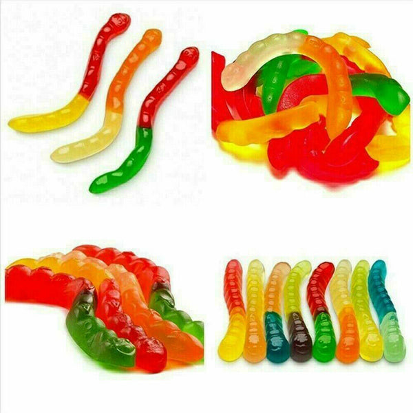 Gummie Snake Mold DIY Edible Gummy Snakes Lollies Candy Lolly Silicone Mould