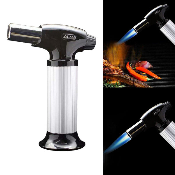 Refillable Gas Butane Blow Torch Fire Lighter Food Cook Baking Culinary Solder