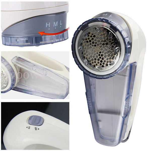 Rechargeable Electric Sweater Lint Pill Shaver Fluff Remover Fabric Fuzz Trimmer