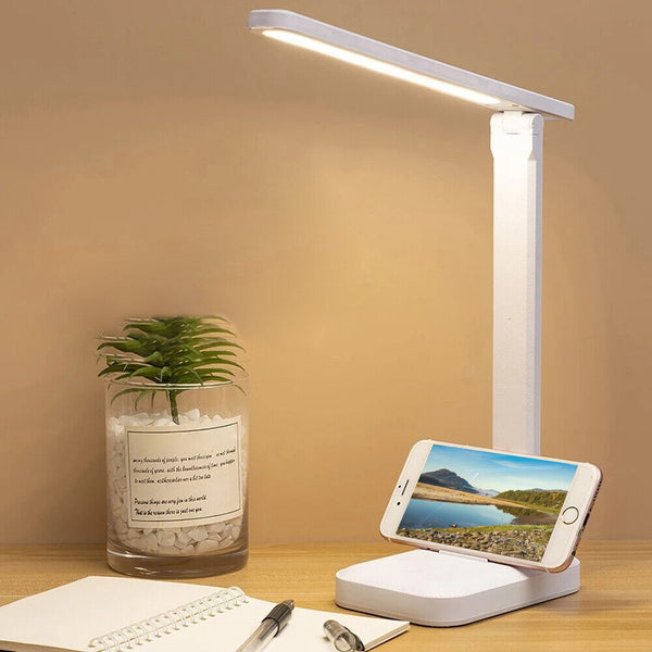 Touch LED Desk Lamp Bedside Study Reading Table Light USB Ports Dimmable AU