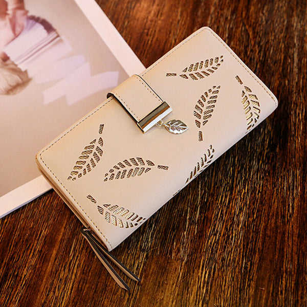 Fashion Women Wallet PU Leather Long Purse Clutch Case Credit Card Pouch Holder