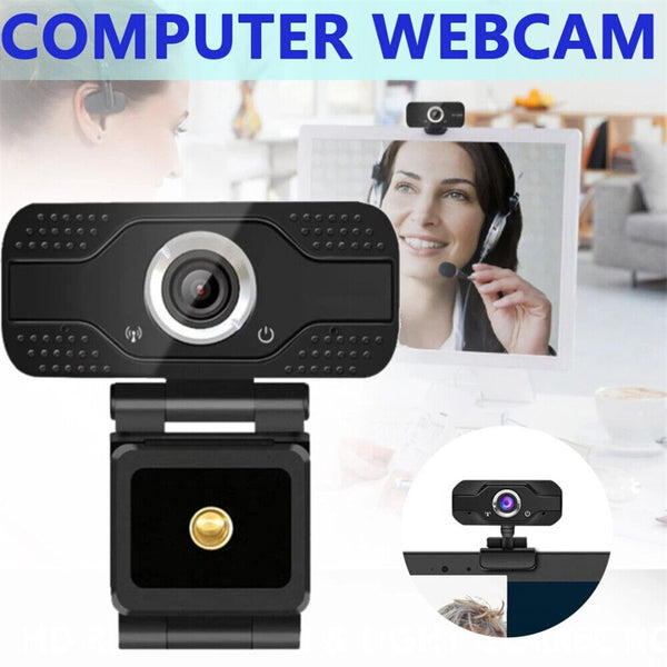 Webcam Full HD 1080P USB 2.0 For PC Desktop Laptop Web Camera with Microphone