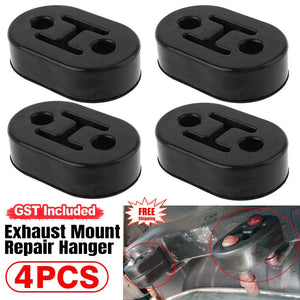 4PCS Exhaust Mount Repair Hanger Bracket Heavy Duty Rubber Replacement Universal