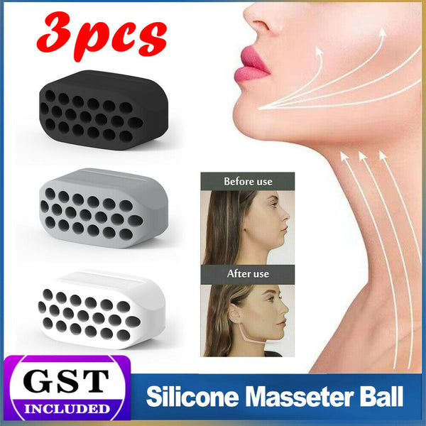 Jaw Exerciser Neck Toning Facial Toner Face Muscle Fitness AntiAge for Jawzrsize