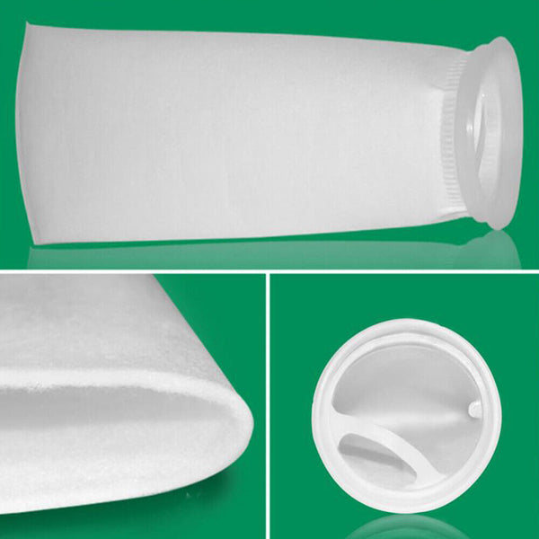 100-200 Micron Fish Tank Filter Bag Wet/Dry Filter Socks For Marine Aquarium