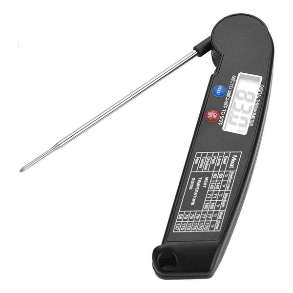 Foldable Digital Thermometer Probe Temperature Kitchen Cooking Food BBQ Meat Jam