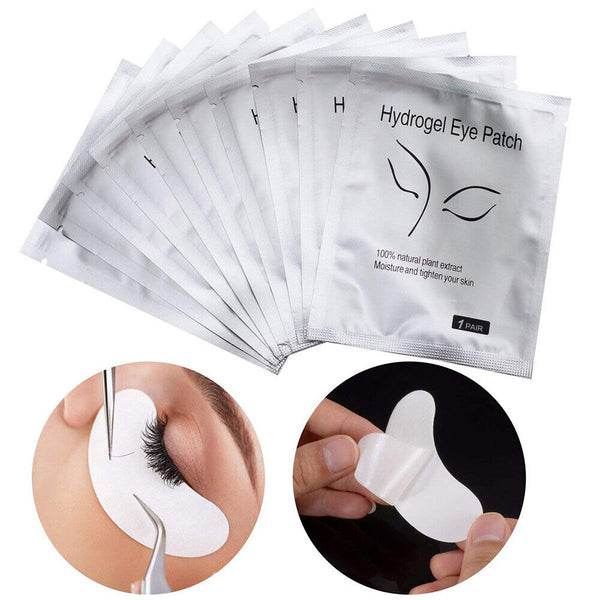 UPTO 2000 Under Eye Gel Pads Free Eyelash Extensions Accessories Lashes Holder