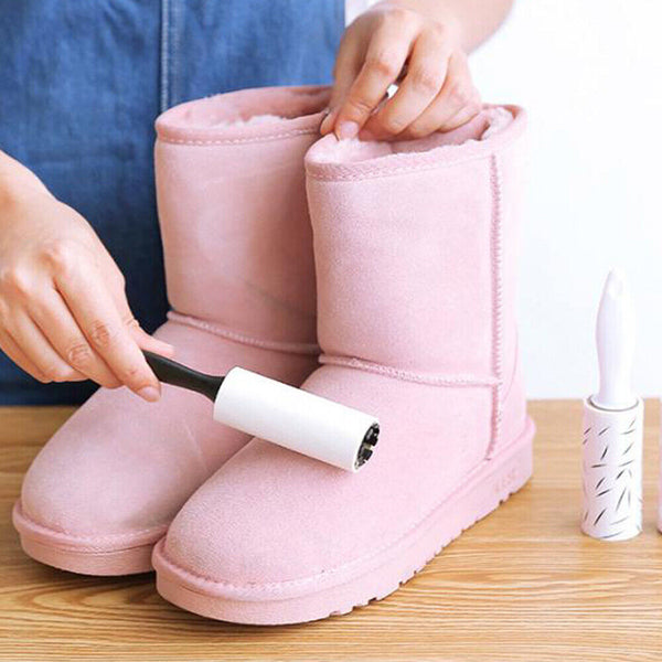 Pet Dog Hair Clothes Sofa Dust Cleaning Lint Roller With Refills Sticky Remover