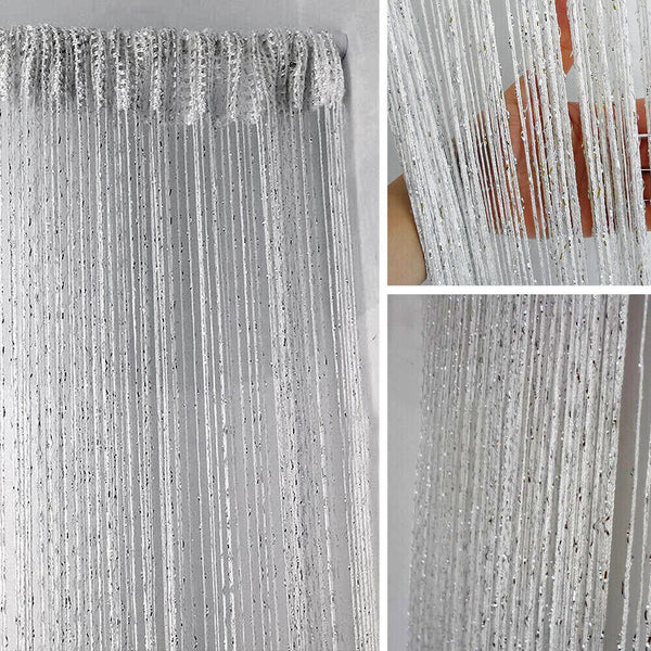 Tassel Decoration Fly Screen Panel Room Door Curtain Divider Window Bead String