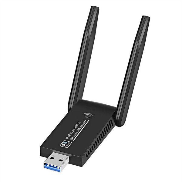 AC1300 USB 3.0 WiFi Wireless Adapter Dongle 802.11ac 5GHz Dual Band 11AC