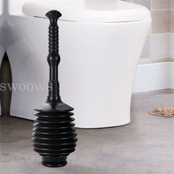 Powerful Toilet Plunger Unblocker Air Pump Sink Blaster Drain Blockage Remover