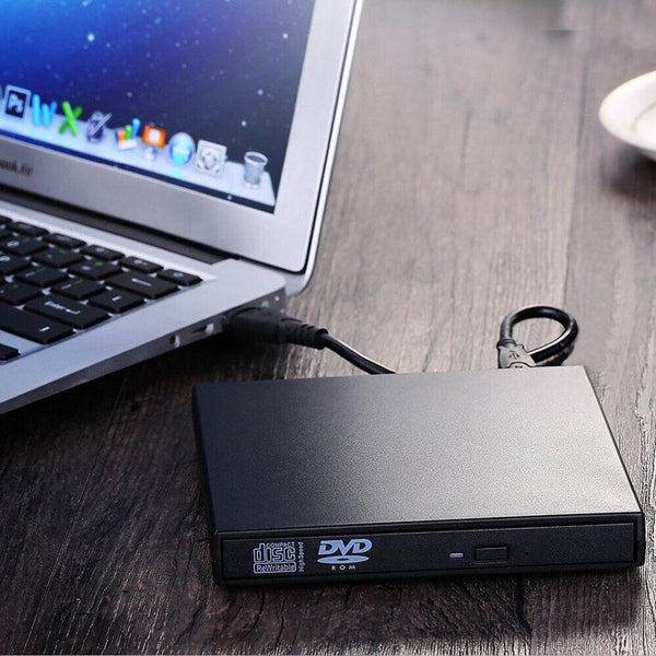 Portable Drive Writer USB External CD DVD Player For PC/Laptops Mac Windows 11 9