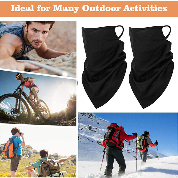 1/2Cooling Neck Gaiter Tube Scarf Face Mask Bandana Motorcycle Cycling Balaclava