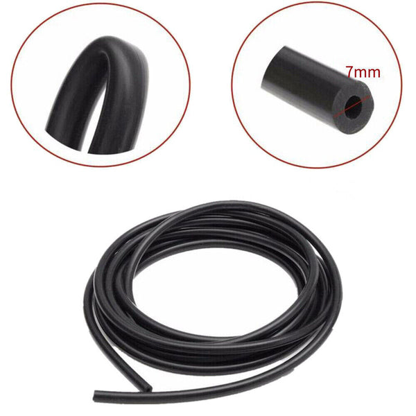 3 Meters  Silicone Vacuum Hose Gas Oil Fuel Line Tube 3MM For Car Motorcycle