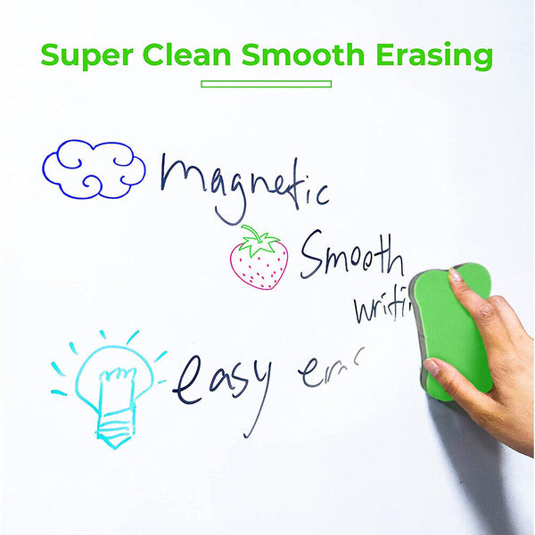 A3 Soft Magnetic Whiteboard for Fridge 400X300MM with 3 markers & an Eraser