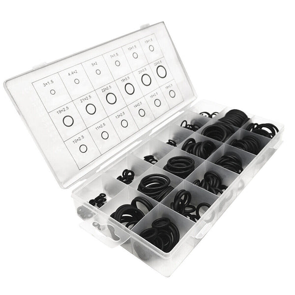 225Pcs Auto Rubber Grommet Assortment Set 7 Popular Sizes Fastener Kit Blanking