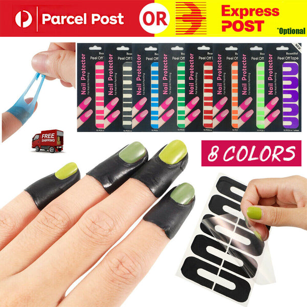 Peel off tape Nail Protector Polish Liquid Latex Nail Art Tool Sticker Adhesive