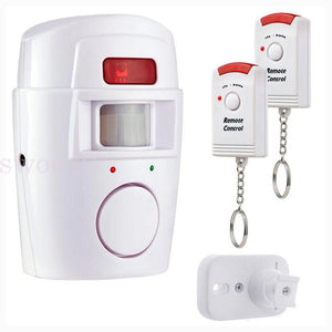 1/2Sets Wireless Home Security Alarm System Infrared Motion Detector Alert 105db