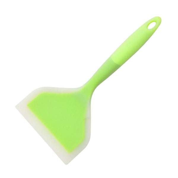 Non-stick Silicone Spatula Beef Meat Egg Kitchen Scraper Wide Pizza Shovel Heat