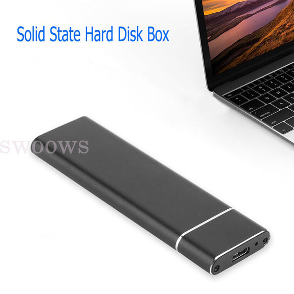 Aluminium M.2 NVMe SSD SATA TO USB 3.1 External Enclosure Storage Case Adapter