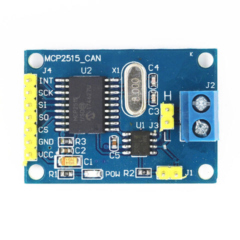 1/2PCS MCP2515 CAN Bus Module TJA1050 Receiver SPI for Arduino 51 MCU Controller
